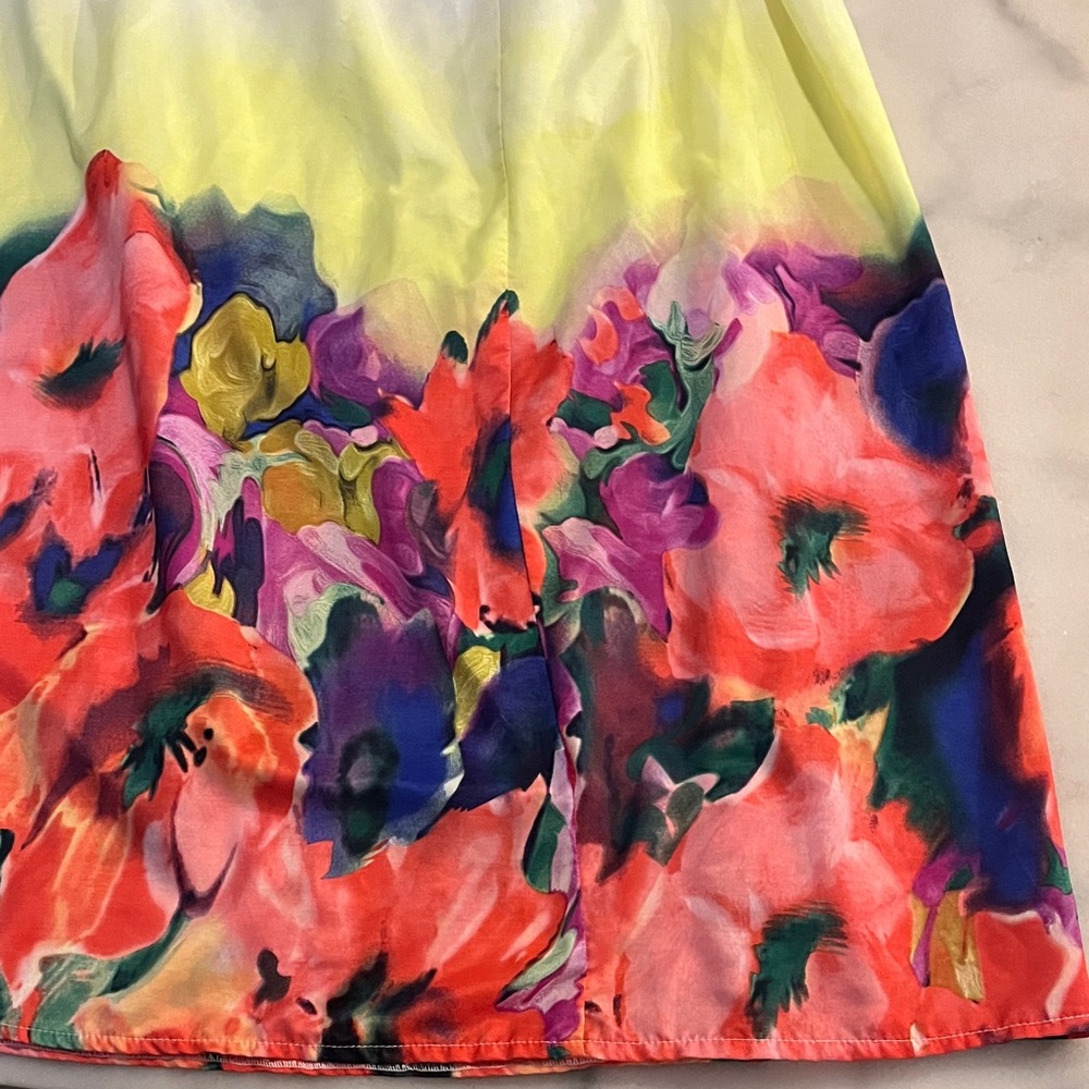 🎈Floral Multicolor Women's Maxi Skirt🎁Fill a box for $20 up to 5 lbs Sale 📦 - Picture 3 of 7